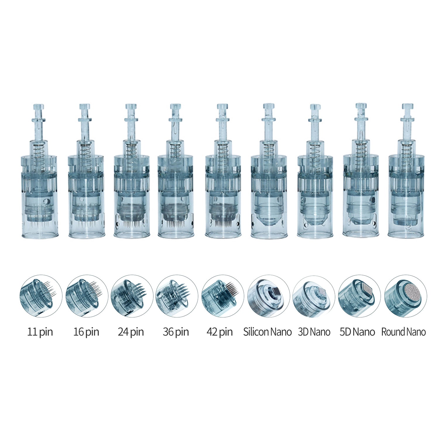 Dr. Pen M8 Cartridges for Microneedling Pen M8 Model